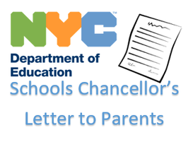Chancelor's Letter to Parents